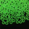 100-500PCS Acrylic Luminous A-Z 26Letter Beads Loose Spacer Alphabet Beads For Jewelry Making DIY Charms Bracelet Necklace