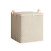 Fabric Storage Boxes With Lids Large Capacity Storage Bags Extended Handles And Proof Suitable Clothes Zip Up Closet Storage