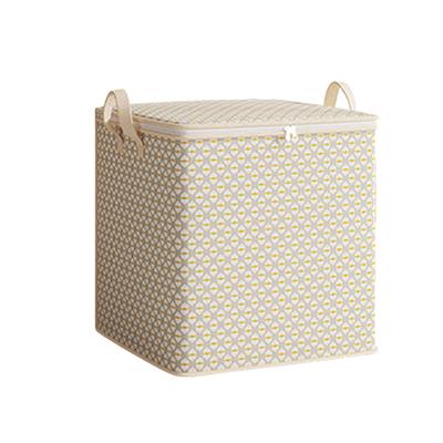 Fabric Storage Boxes With Lids Large Capacity Storage Bags Extended Handles And Proof Suitable Clothes Zip Up Closet Storage