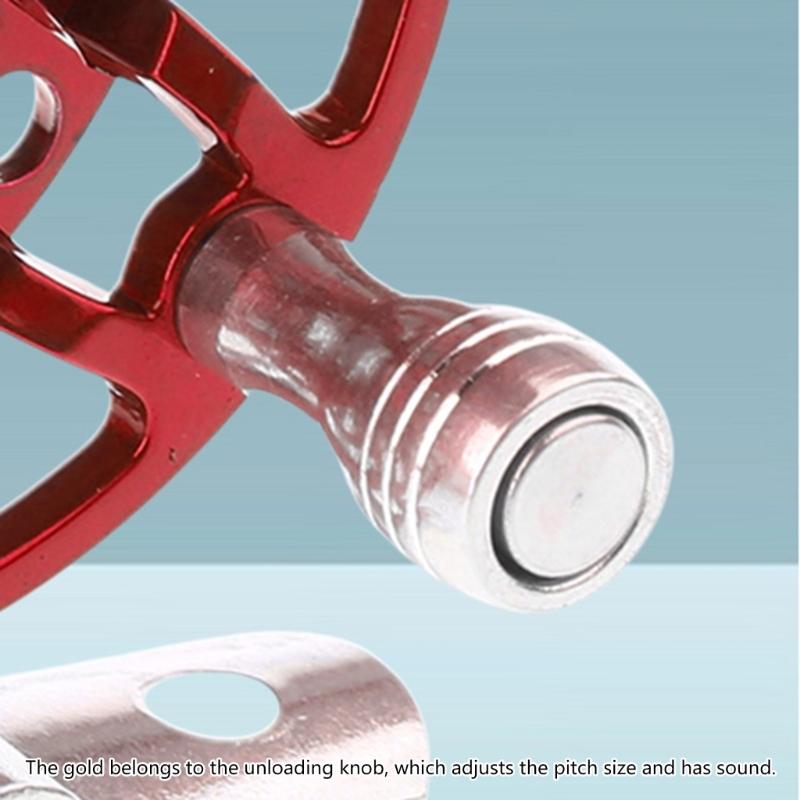 Mini Fliegenrad Leichte Angelausrüstung für Forelle Hecht, Fliegenrolle, 53mm/50g Ganzmetall-Angelrolle mit verbesserter Basis