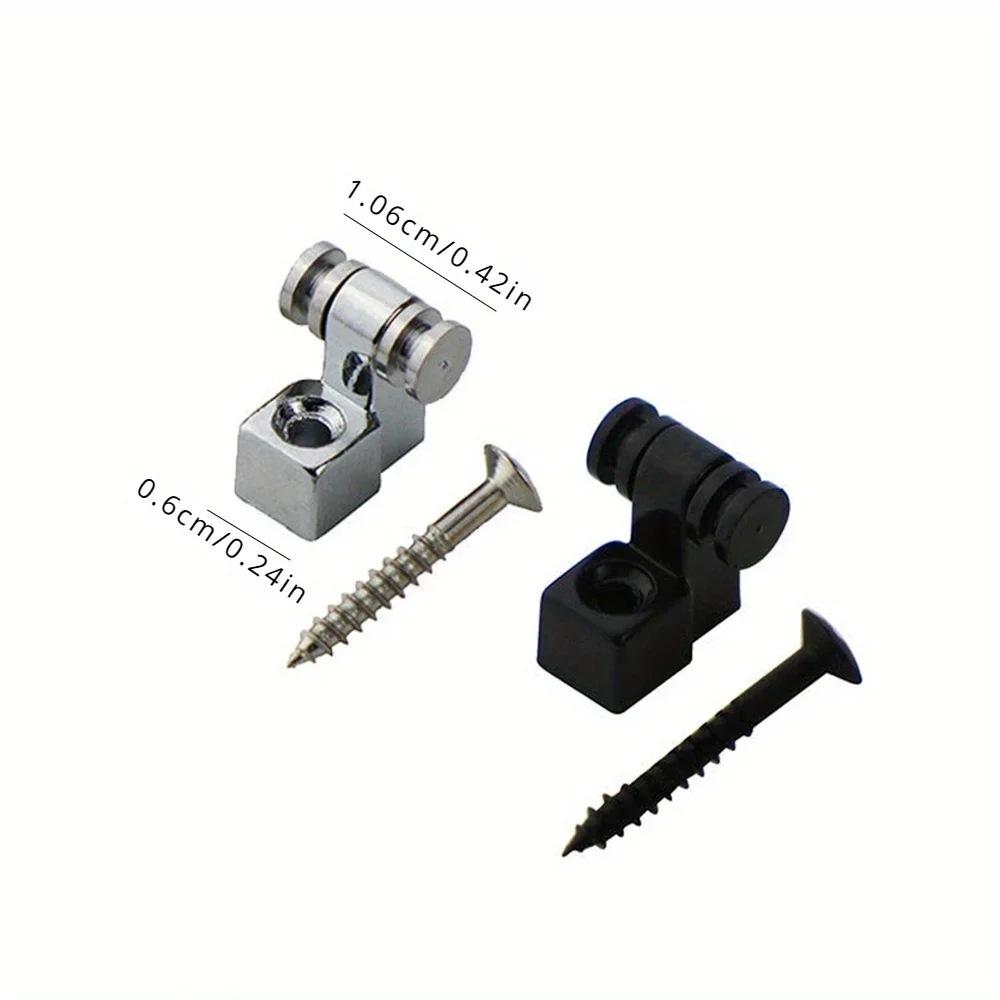 Electric Guitar String Lock, Ball-Style String Lock, Metal Handle Lock, Headstock Ball-Style String Lock, Includes Screws