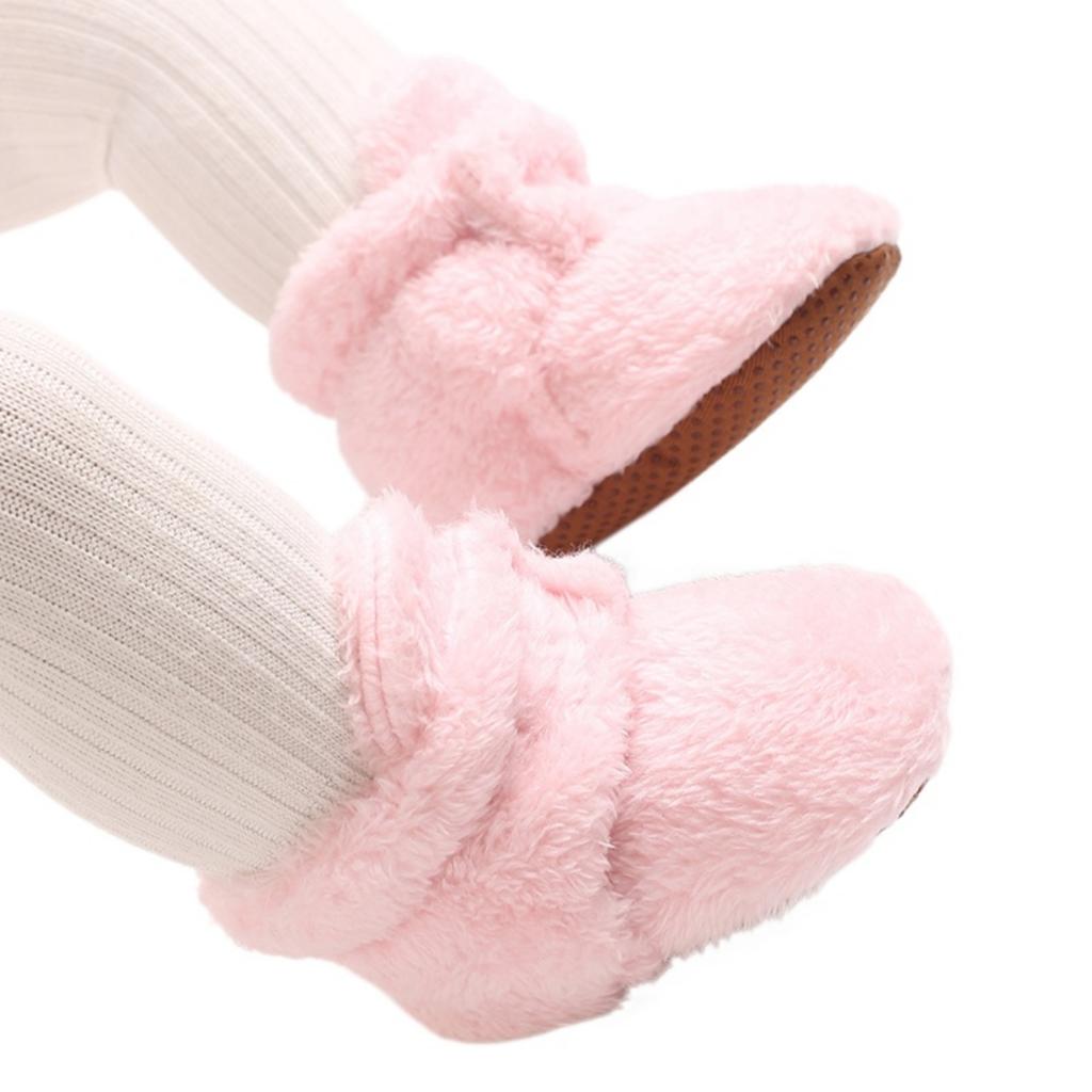 Baby Booties Color Casual Non- Thick and Warm for Infant and Toddler