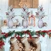 Frosted Faux Cedar Sprays for Christmas Tree, Wreath, Floral Arrangement, Vase, Winter Holiday Décor