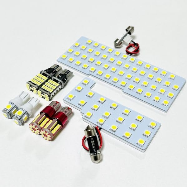 AmeCanJapan Suzuki Hustler MR31S LED Room Backup License Plate Position Light Custom Designed by Interior Lighting Parts Lamp, Lamp, Light, 8-Piece