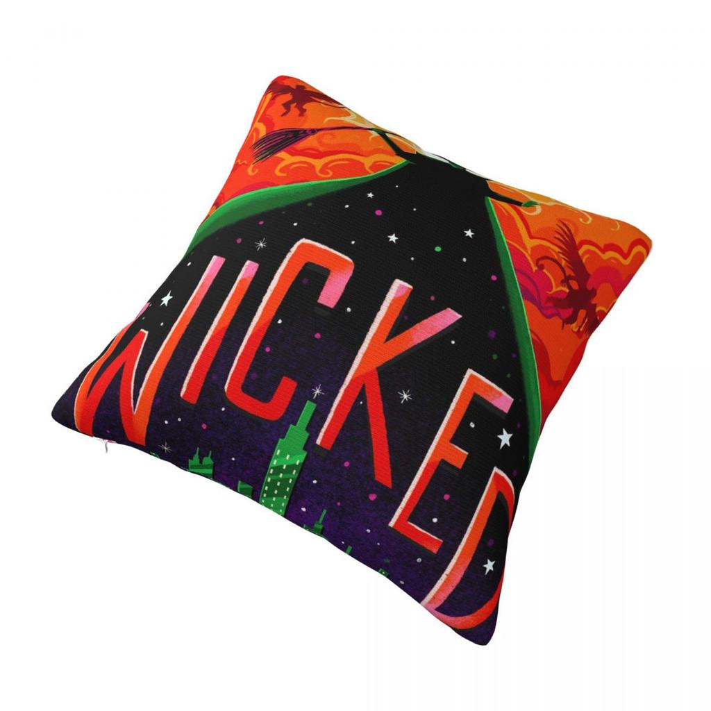 Pillow Cover Wicked Musical Design Cushion Cover Fashion Pillow Case For Sofa Car Home Decor Pillowcases