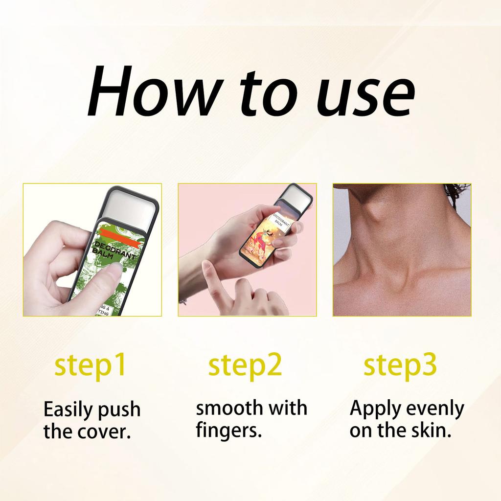 Pánský tělový deodorant antiperspirant krém Dlouhotrvající osvěžující Zředěný zápach Tělový deodorant antiperspirant tyčinka Antiperspirantní lotio 18g×5ks