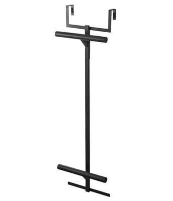 Yamazaki Jitsugyo Školní taška & Batoh Věšák, 2 patra, Černý, Přibližně Š26,5 x H11,5 x V92,5 cm Tower, Snadná instalace Stačí zasunout do dveří