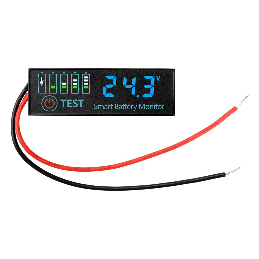 Battery Power Display Board DC 7-11V LED Digital Voltage Indicator Module Lithium Lead-acid Battery Remaining Capacity Indicator