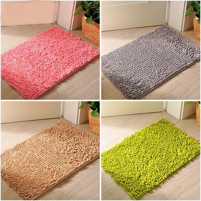 Floor Mat Bathroom Non-Slip Absorbent Door Mat Chenille Baby Play Mat Bedroom Stair Mat Foot Carpet