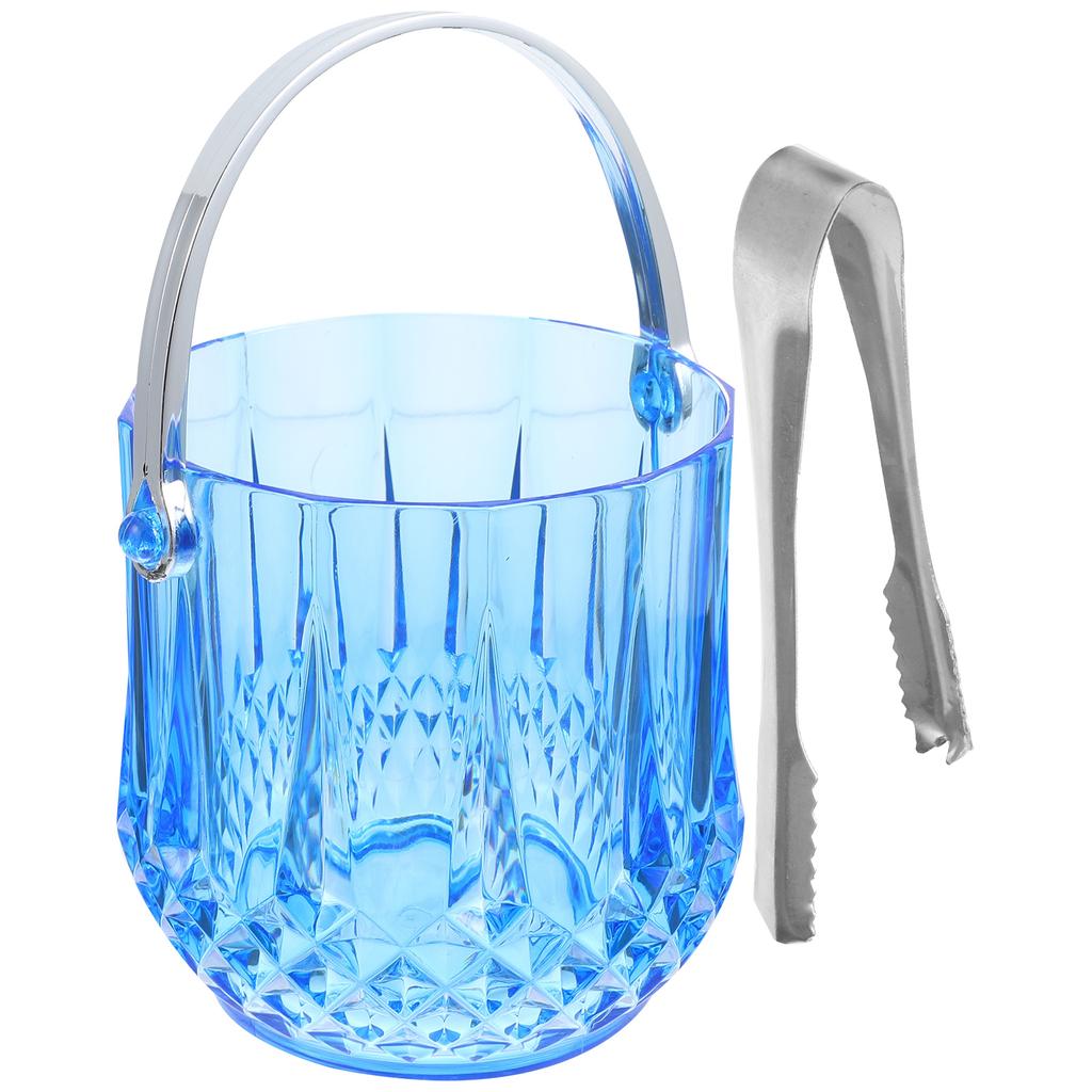 Home Party Small Ice Bucket Clip Set Practical Cube Containers Barrel KTV Beer Cocktail Holder