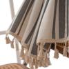 Curtains Striped Yarn-dyed French Curtains Finished Kitchen Curtains Bay Window Curtains Semi-blackout