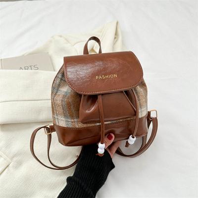 2025 Winter New Design Sense Backpack On the New Large-capacity Student Leisure Shoulder Backpack
