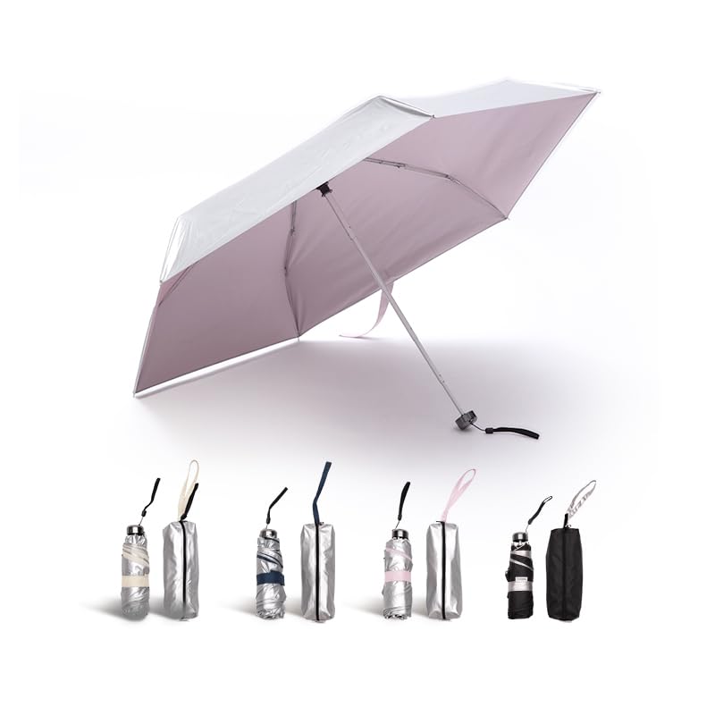 

мини-зонт Сверхлегкий (порошковый цвет) розовый