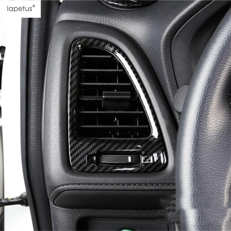 For Honda Vezel HR-V 2014 - Handle Bowl Steering Wheel Gear Window Lift AC Air Panel Cover Trim Carbon Fiber Accessories