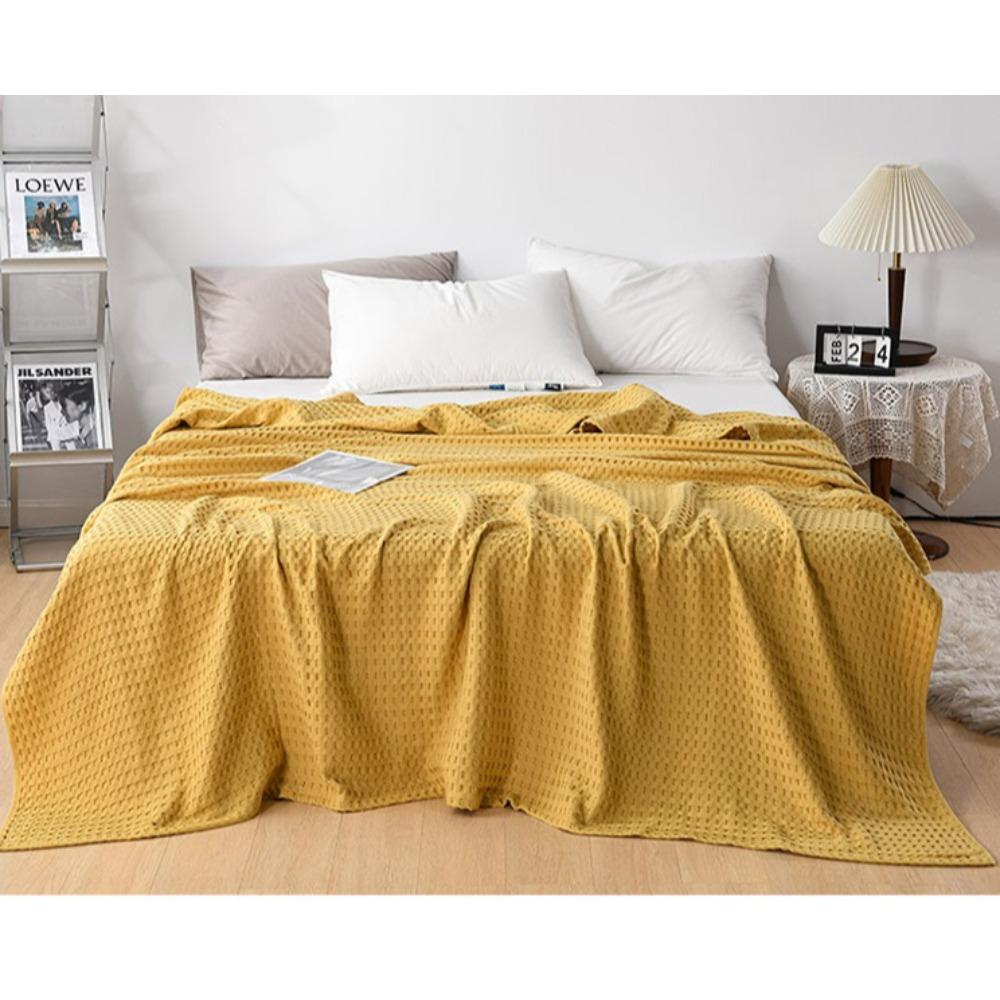 

Новое японское одеяло класса А 100 150cm жёлтый