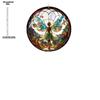 Classic Acrylic Enchanted Forest Fairy Sun Catcher - Stained Style Wall Hanging Decor Perfect for Porch, Room, Garden