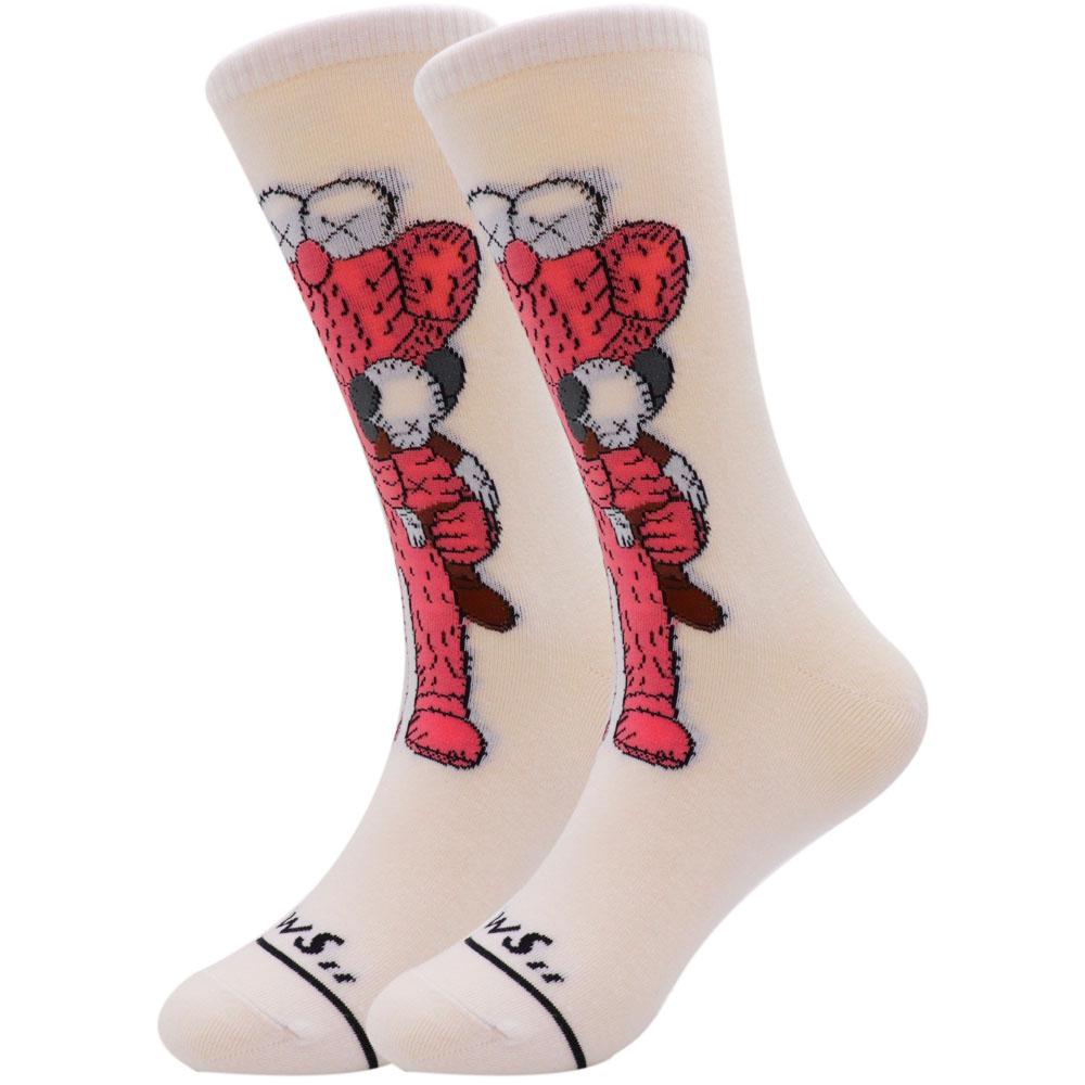 High Quality Custom Calcetines Socken Comic Character Cotton Funky Funny Cartoon Women Socks