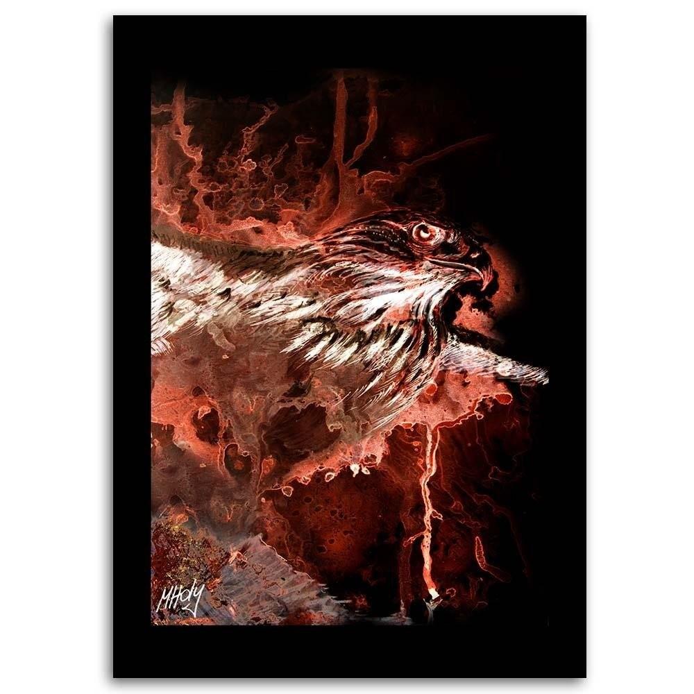 Canvas Print Red Eagle