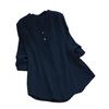 Hot Sale Large Size Bamboo Long Sleeve Shirt Women's Loose Multicolor Women's Top