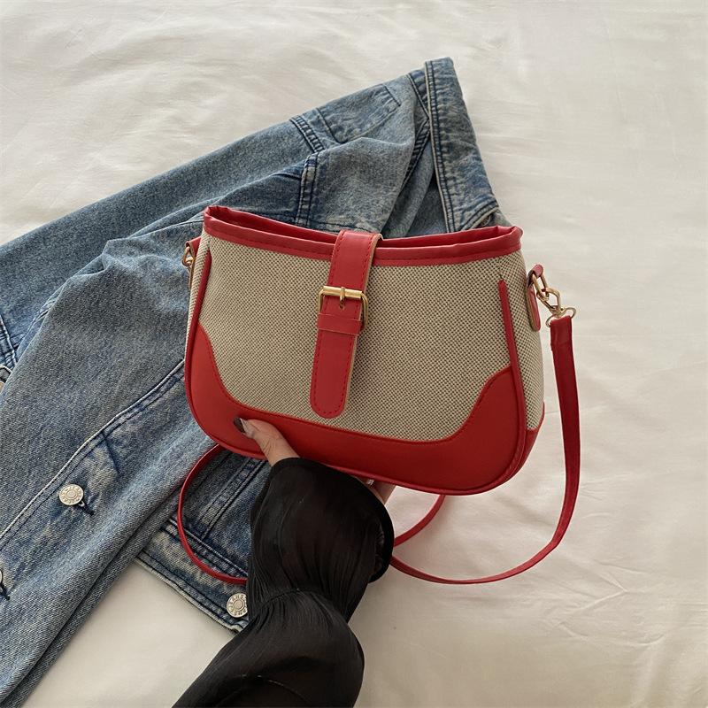 Personalized New Women's Bags, Fashionable Niche Design, Underarm Bags, Shoulder Bags, Small Square Bags, Messenger Bags.