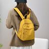 Compact Lightweight Backpack with Multiple Pockets and Front Flap Design for Daily Use and Travel