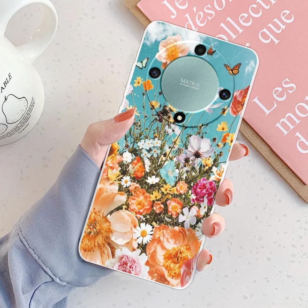 For Honor Magic5 Lite 5G Case Magic 5 Lite Cover Clear Soft Silicone Phone Case Fundas For Huawei Honor Magic 5Lite Coque Bumper