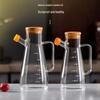 In-Stock Large Capacity Non-Drip Glass Oil Bottle for Kitchen: High Borosilicate Glass - Ideal for Oil, Soy Sauce, and Vinegar