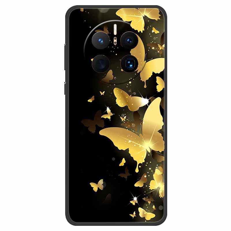 For Huawei Mate 50 Pro Case Cover Soft TPU Funda Painted Cases For Huawei Mate 50 Pro Cover Silicone Mate50 Pro 50Pro 6.74 Coque