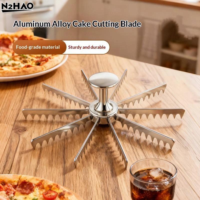 Aluminum Alloy Pizza Slicer Sharp Blades Food Grade Material For Home Kitchen Baking Pizza Making