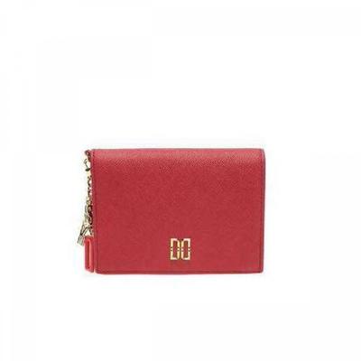 Red Cutting Logo Card Wallet Dcwa2e002r2