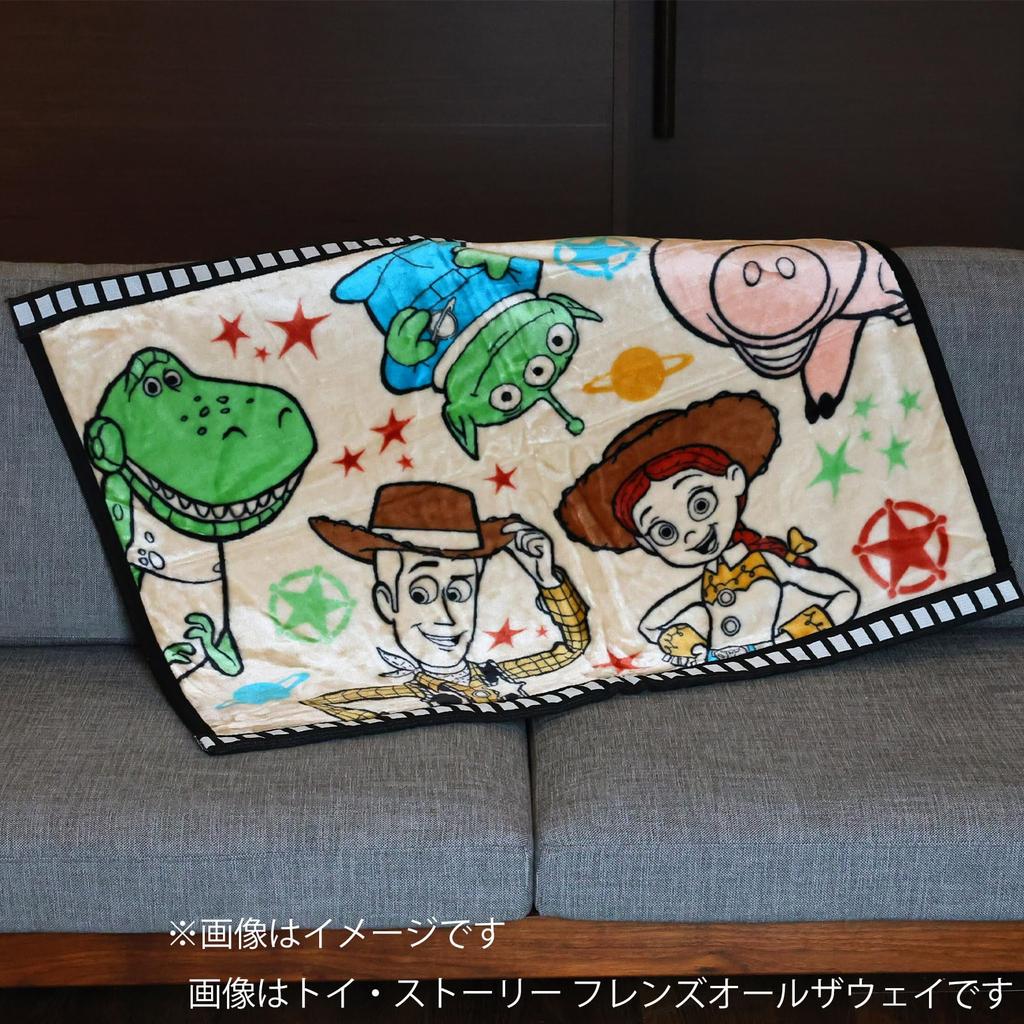 Marushin Disney Rapunzel Wonderful World Throw Blanket, Polyester Meyer, Cute, Fluffy, Stylish, Winter Warmer, Product Number: 2245033400