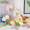 Mimikyu Gengar Snorlax Umbreon Plush Toy Keychain Kawaii Espeon Jigglypuff Sprigatito Quaxly Peluche Dolls Gift