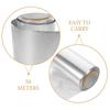 Hairdressing Foil Roll 50m Thick Silver Sheets for Hair Coloring Highlights and Perms