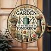 Retro 2D Flat Hanging Wooden Sign Round Magical Cat Welcome Sign Door Hanging Pendant WC Garden Decoration Restaurant