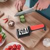 Portable Handheld Knife Sharpener Multi-function 4 Stages Type Sharpening Tool Stainless Steel Sharpening Stone For Kitchen