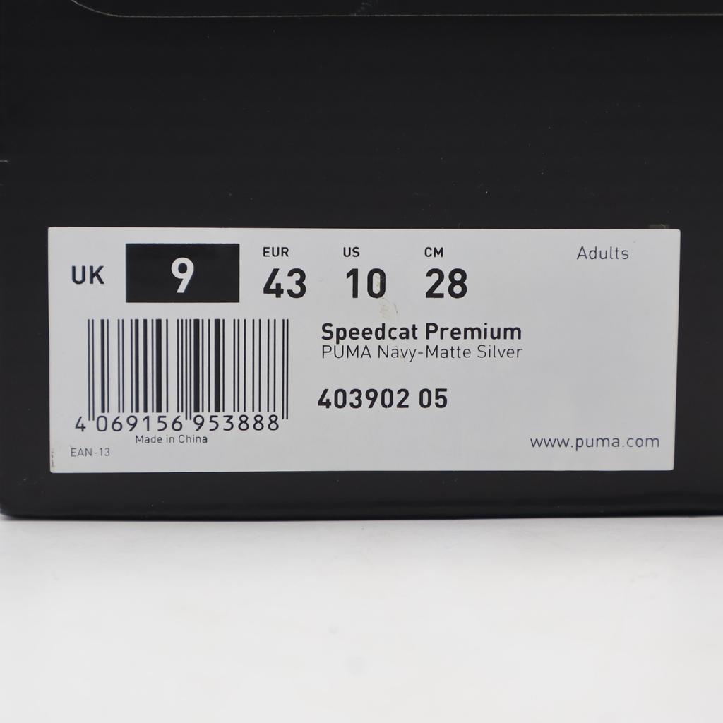 403902-05 Puma Speedcat Premium PUMA Navy Matte Silver (Men's)