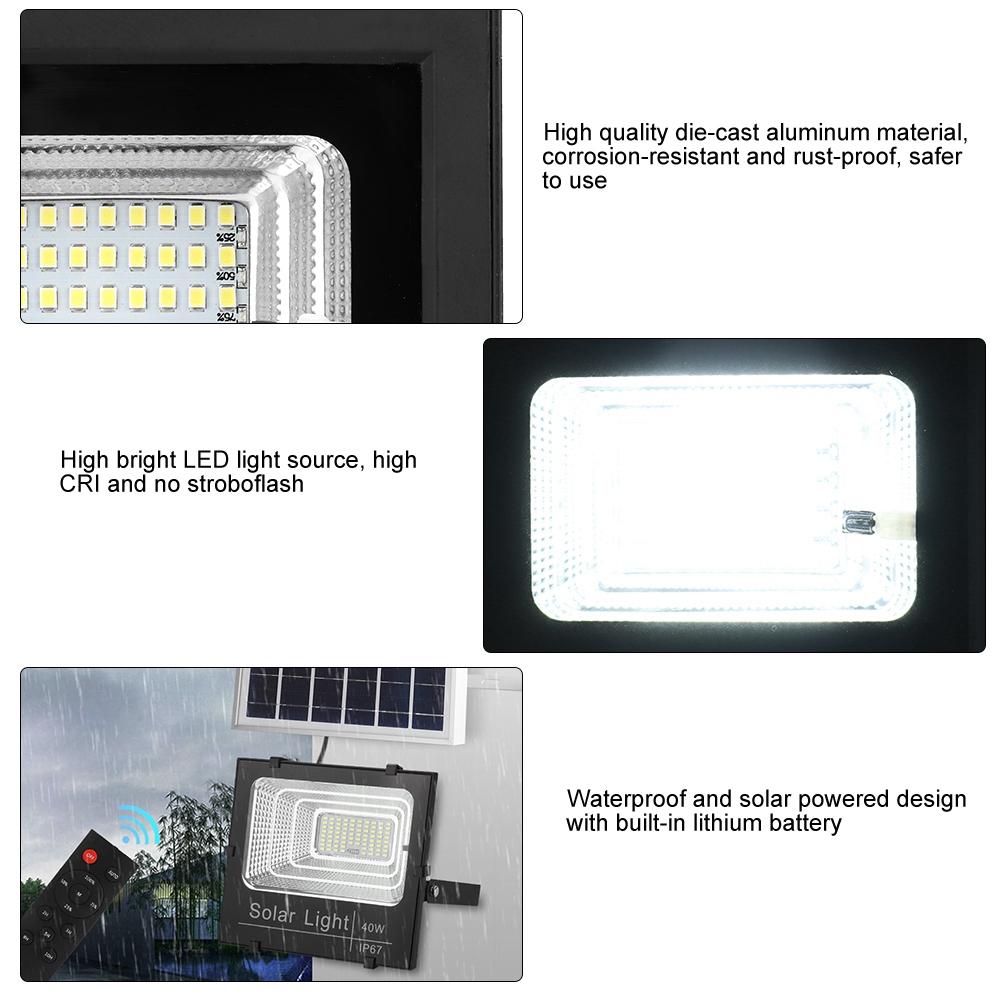 Outdoor Waterproof LED Solar Power Human Body Induction Lights Garden Wall Lamp Remote Control