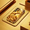 Luxurious Fast Horse High-end PhoneCase Electroplated Glass PhoneCase for Samsung Galaxy S26 S25 S24 S23 S22 S21 FE,Ultra,Plus