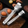 1pc  Stainless Steel Food Tongs Barbecue Non-Slip Non-Stick Steak Clamp Cooking Tool BBQ Food Tongs Kitchen Accessories