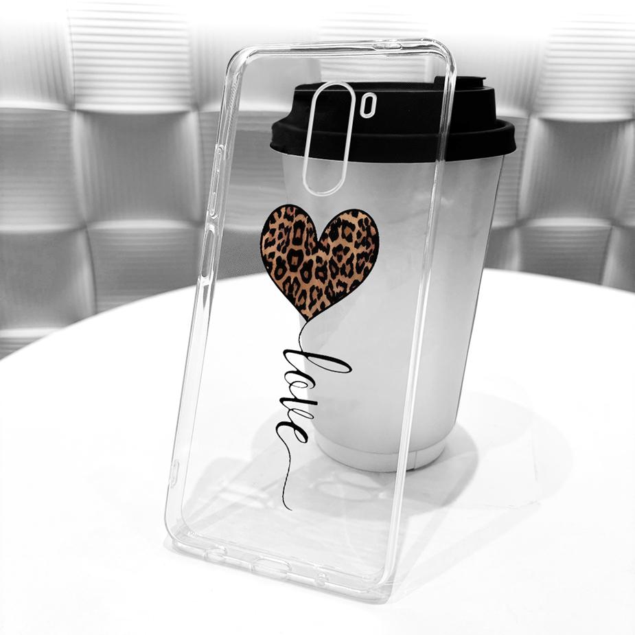 Para Xiaomi Pocophone F1 Funda Lujo Lazo Flores Pintadas Cubierta 6.18'' Suave TPU Funda para Teléfono Para Xiaomi Poco F1 PocoF1 Fundas Bumper