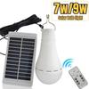Solar Light with Panel USB Charged Hanging Emergency Sunlight Powered Lamp Outdoor Indoor House Solar Bulb Light Solar Panels