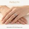 Luxury   Copper Ring Shining Zircon Heart For Women Cassic Wedding Engagement Wedding Bands Fine Jewelry Gift