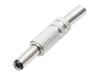 Dc Plug 2.5/5.5 Straight Metal
