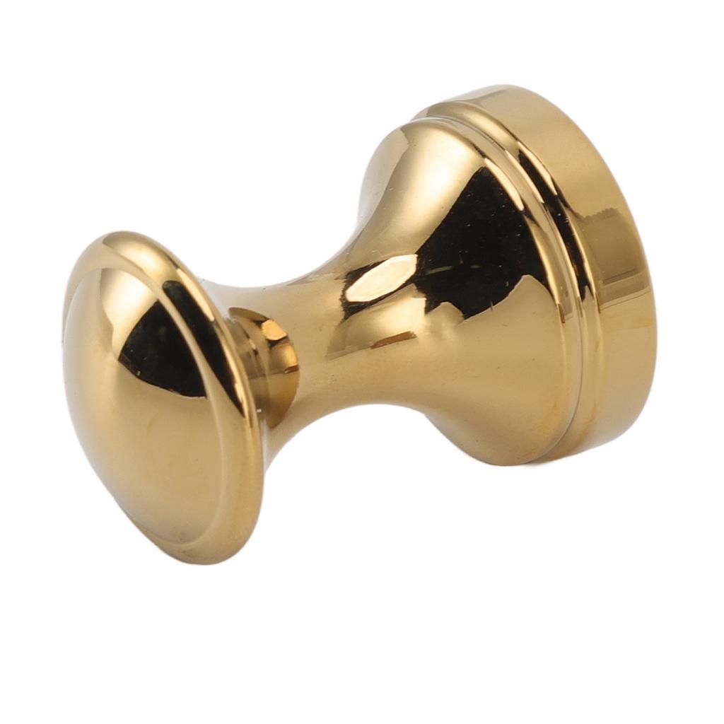 Robe Hook Simple Beautiful Copper Single Wall Hooks Clothes Hook for Bathrooms Barber Stores Gold