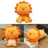 Plush Lion Toy For Girls With Pp Cotton Filling Kids Bed Decor