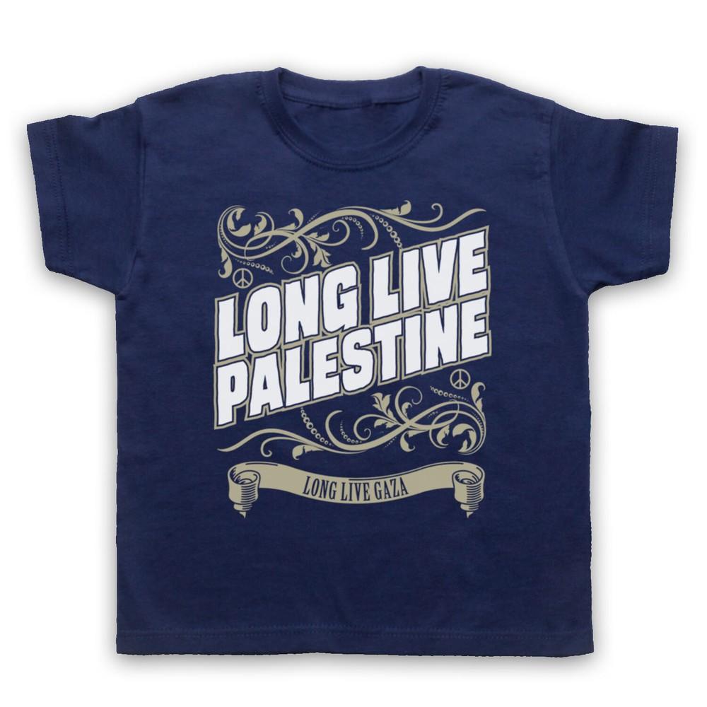 

Long Live Palestine Long Live Gaza Anti War Protest Kids Childs T-Shirt 4XL
