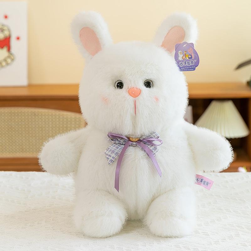 New Rabbit Soft Plush Toy Mink Rabbit Doll Soothing Accompany Students Rabbit Doll Children Gift