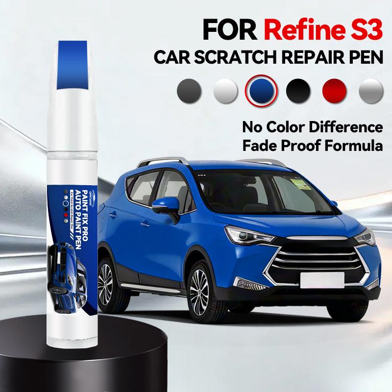 Vehicle for Exclusive Use For JAC Refine S3 1990-2026 Paint Repair Pen Touch Up Scratch Remover DIY Auto Accessories Black White