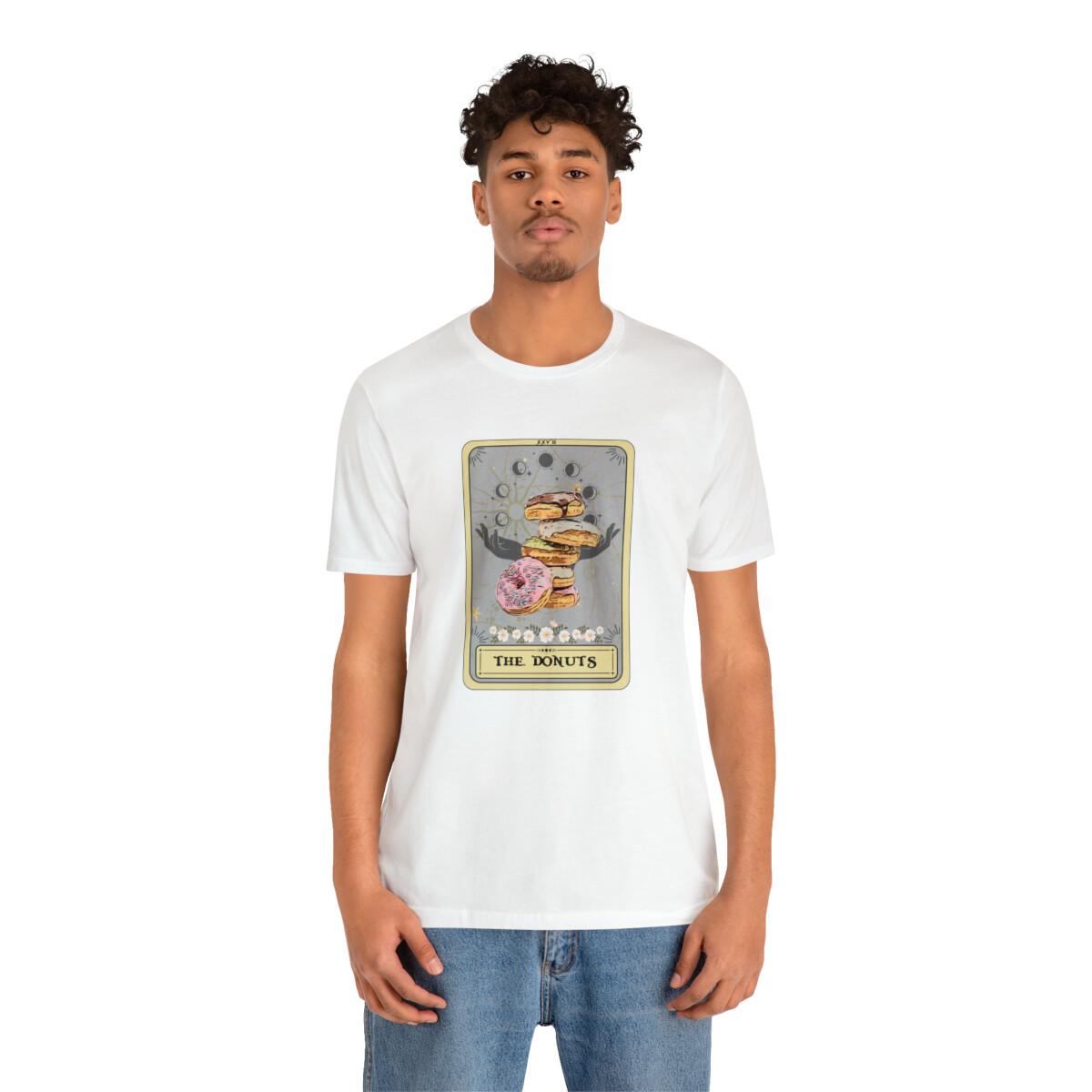 Donut Shirt Donut T Shirt, Donut Tarot Card T Shirt Donuts T-Shirt Donut Lover S разноцветный