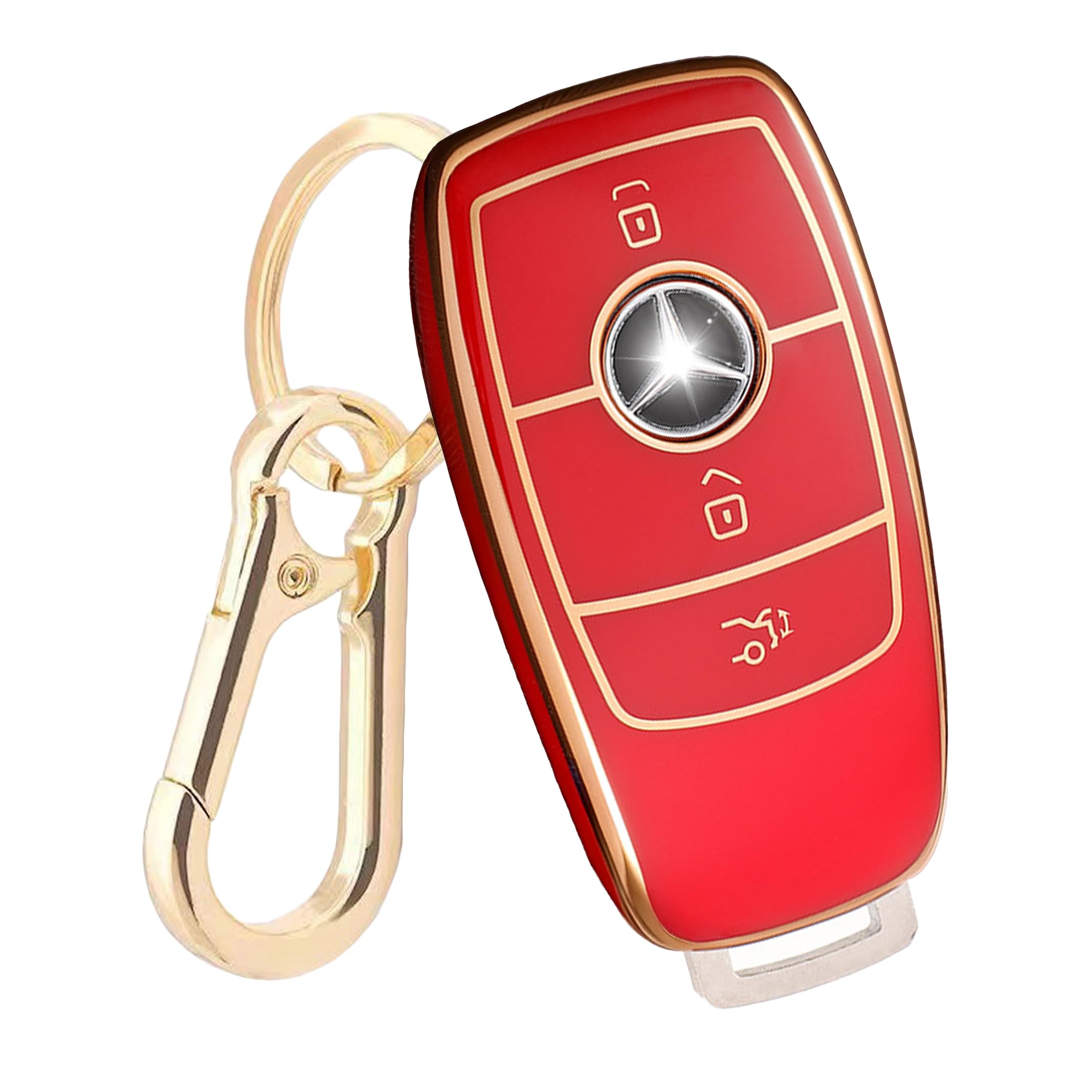 [FRACTAL CREATION] Benz Exclusive TPU Key Cover Key Case Smart